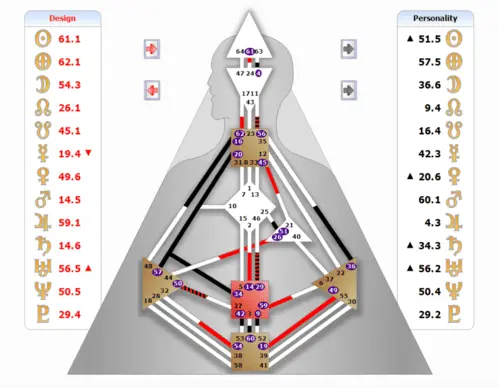 Gabrielas Human Design Chart